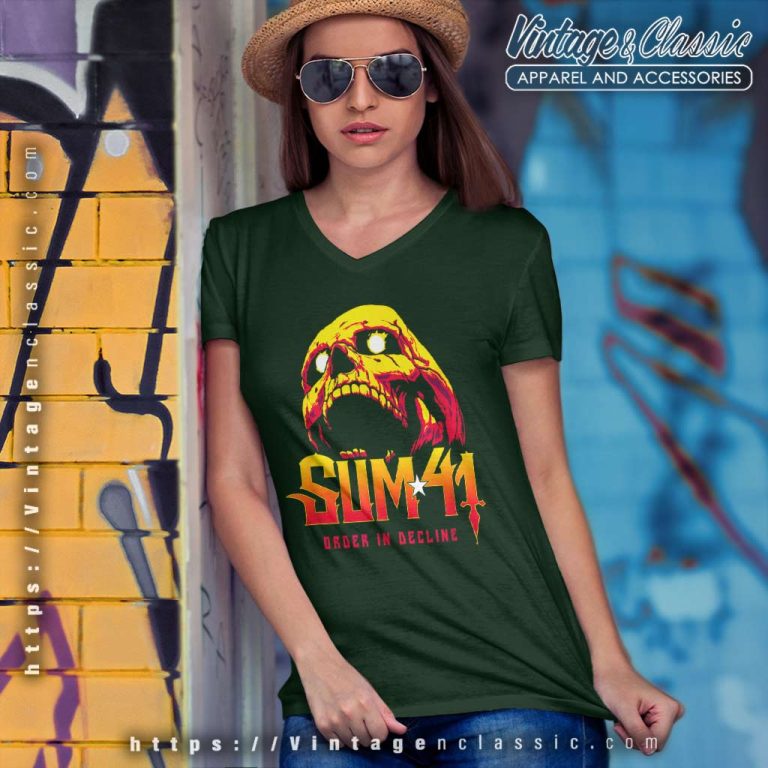 Sum 41 Hand Strings V Neck TShirt Sum 41 Hand Strings V Neck TShirt