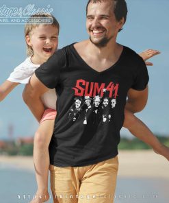 Sum 41 In To Deep V Neck TShirt