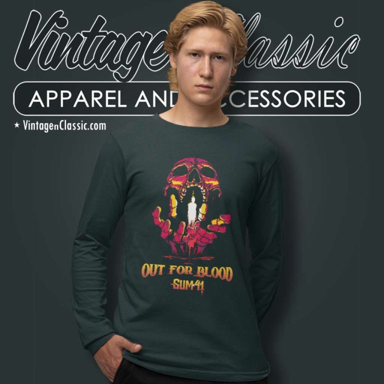 Sum 41 Our For Blood Long Sleeve Tee Sum 41 Our For Blood Long Sleeve Tee