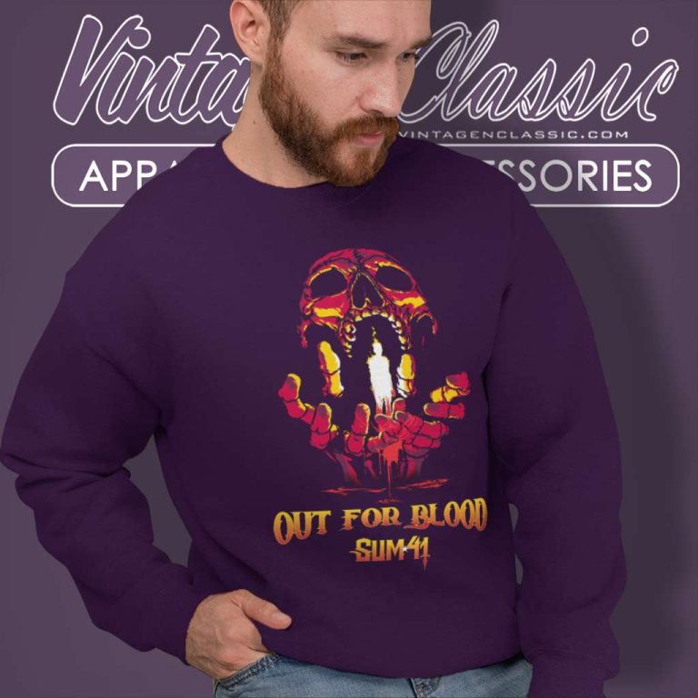 Sum 41 Our For Blood Sweatshirt Sum 41 Our For Blood Sweatshirt