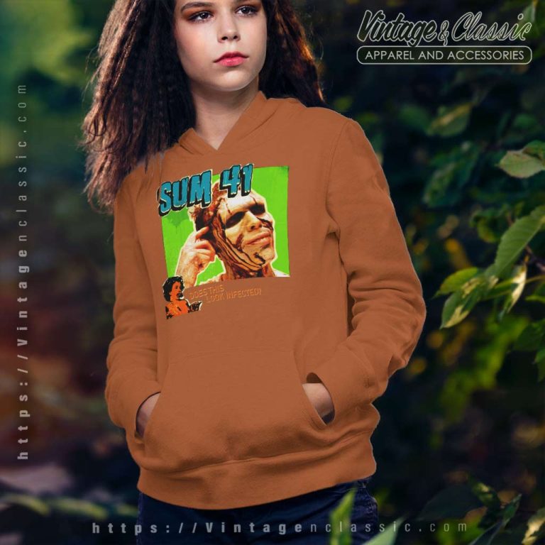 Sum 41 Shirt Does This Look Infected Hoodie Sum 41 Shirt Does This Look Infected Hoodie