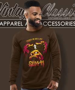 Sum 41 Shirt Order In Decline Long Sleeve Tee
