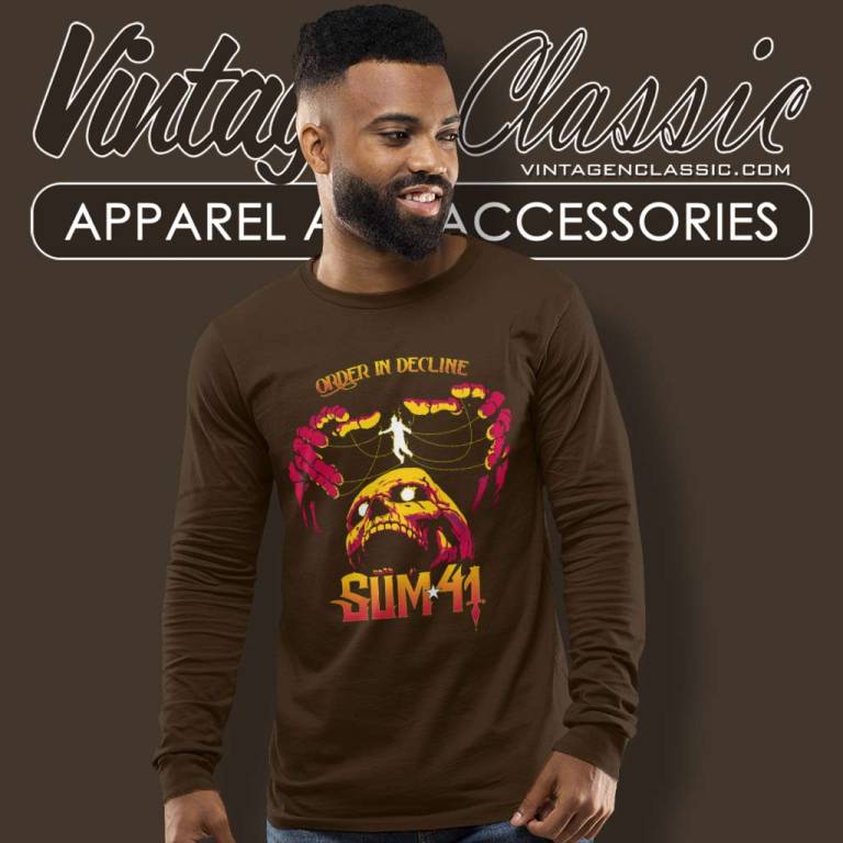 Sum 41 Shirt Order In Decline Long Sleeve Tee Sum 41 Shirt Order In Decline Long Sleeve Tee