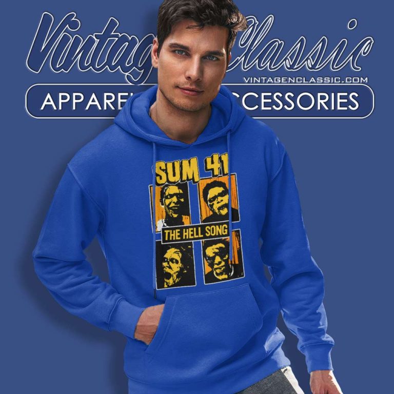 Sum 41 The Hell Song Hoodie Sum 41 The Hell Song Hoodie