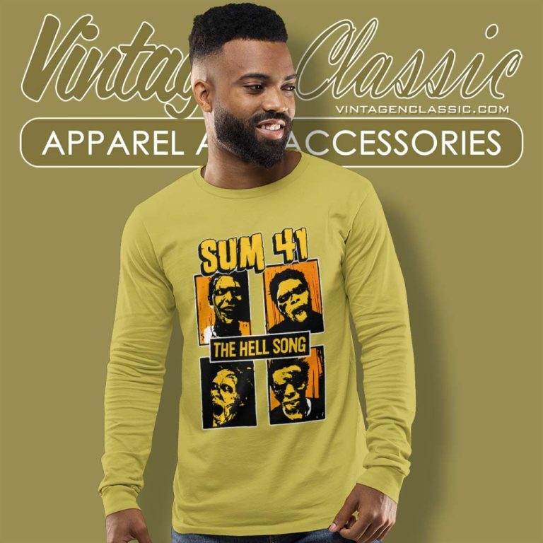 Sum 41 The Hell Song Long Sleeve Tee Sum 41 The Hell Song Long Sleeve Tee