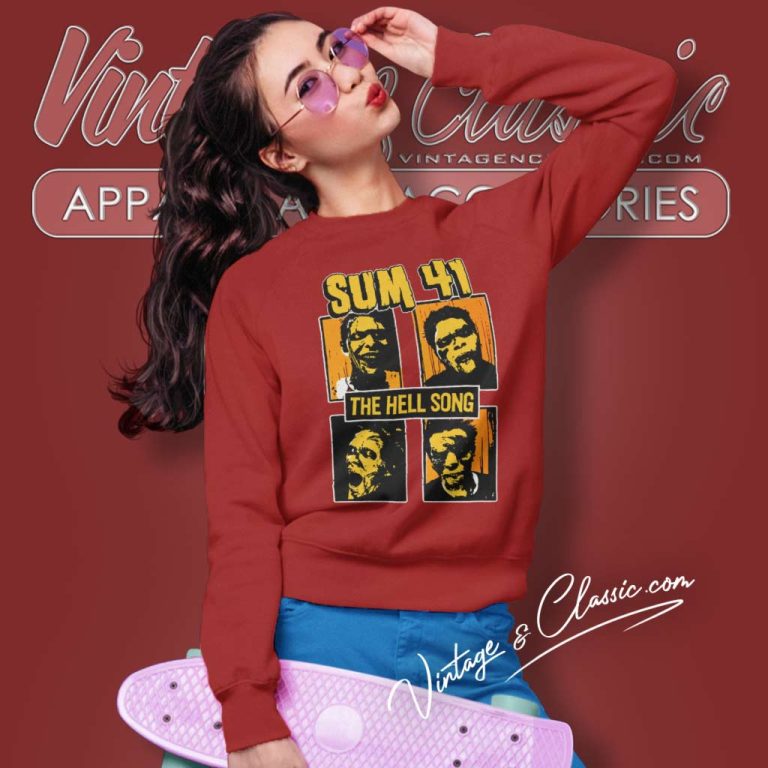 Sum 41 The Hell Song Sweatshirt Sum 41 The Hell Song Sweatshirt