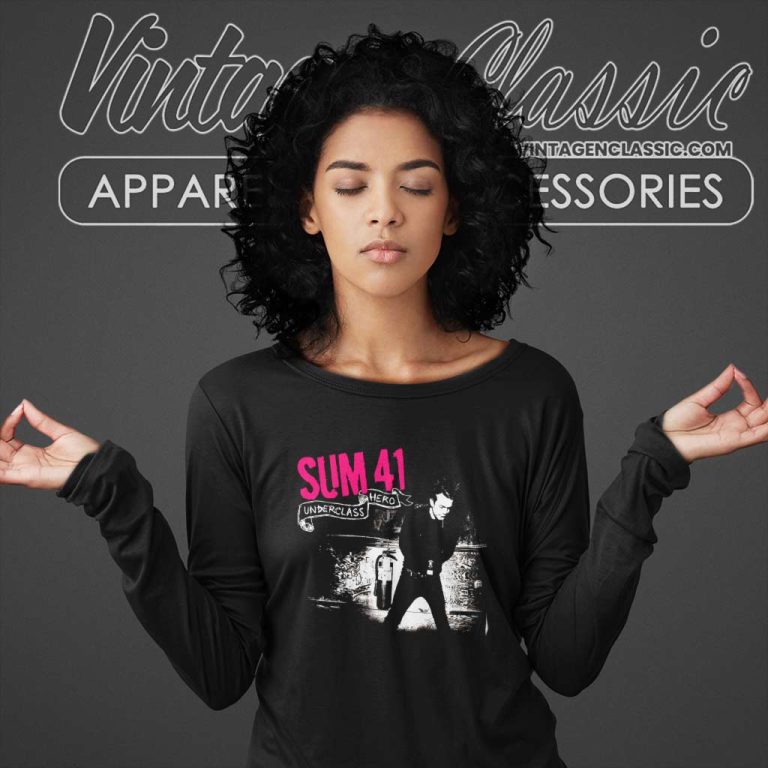 Sum 41 Underclass Hero Long Sleeve Tee Sum 41 Underclass Hero Long Sleeve Tee