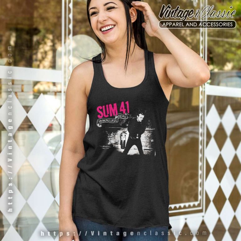 Sum 41 Underclass Hero Tank Top Racerback Sum 41 Underclass Hero Tank Top Racerback