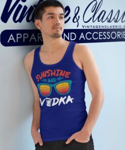 Sunshine And Vodka Tank Top Racerback
