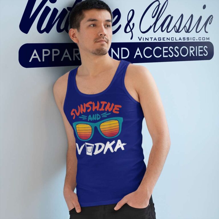 Sunshine And Vodka Tank Top Racerback Sunshine And Vodka Tank Top Racerback