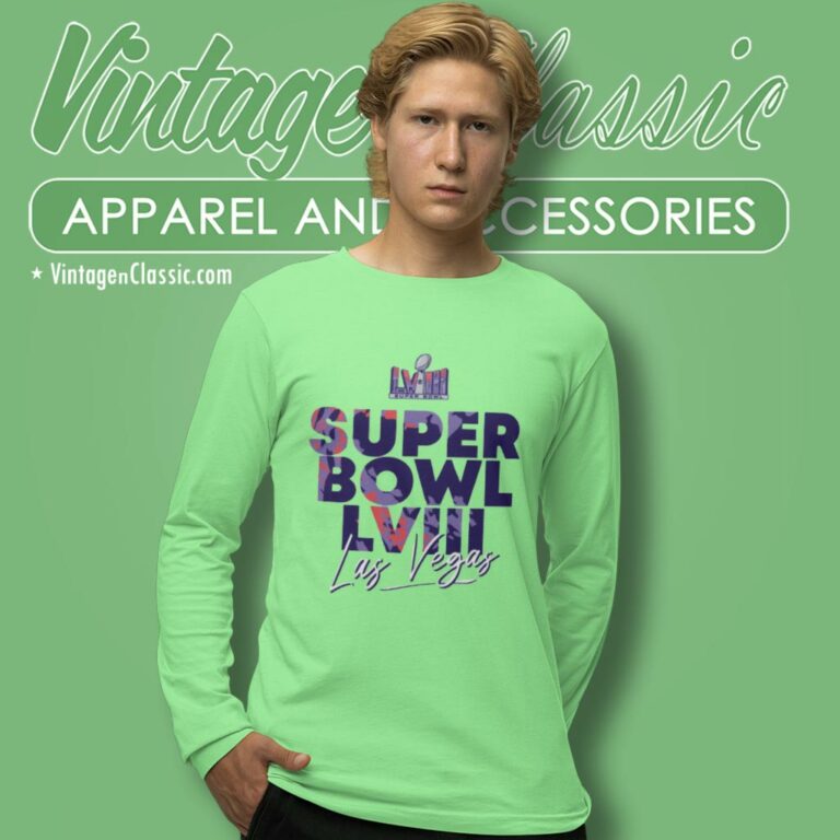 Super Bowl 2024 Football Champions Long Sleeve Tee Super Bowl 2024 Football Champions Long Sleeve Tee