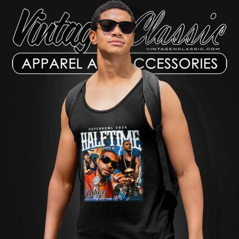 Super Bowl 2024 Halftime Show Usher Tank Top Racerback Super Bowl 2024 Halftime Show Usher Tank Top Racerback
