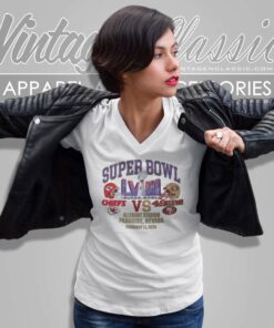 Super Bowl Champions Chiefs Vs 49ers V Neck TShirt