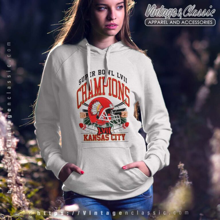 Super Bowl LVII Champions Kansas City Chiefs Hoodie Super Bowl LVII Champions Kansas City Chiefs Hoodie