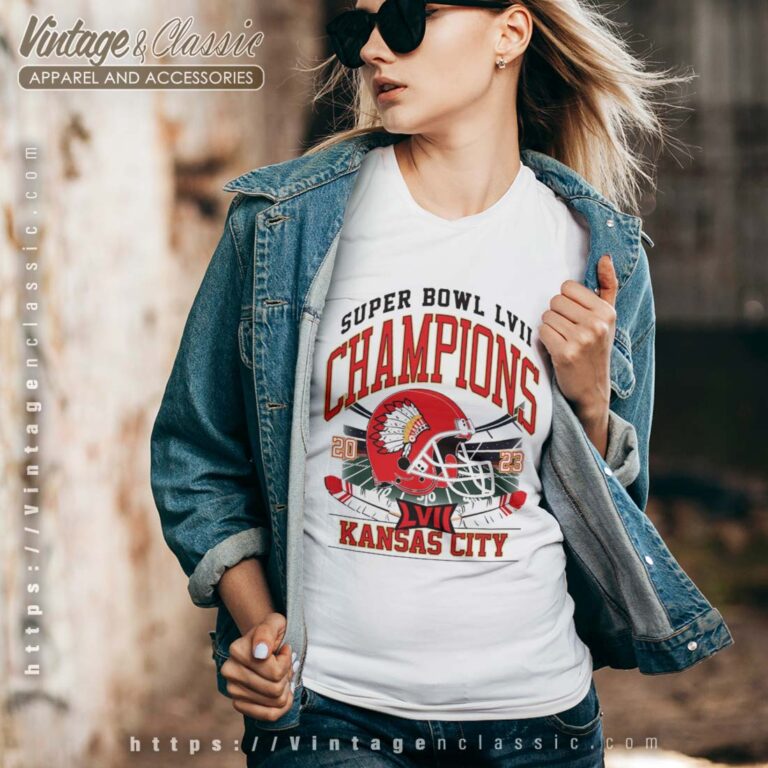 Super Bowl LVII Champions Kansas City Chiefs Vneck Super Bowl LVII Champions Kansas City Chiefs Vneck