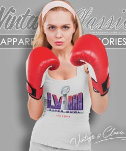 Super Bowl LVIII 2024 Logo Las Vegas Shirt 4 Super Bowl Lviii 2024 Logo Las Vegas Tank Top Racerback