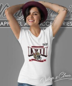 Super Bowl Lviii 49ers Helmet V Neck TShirt