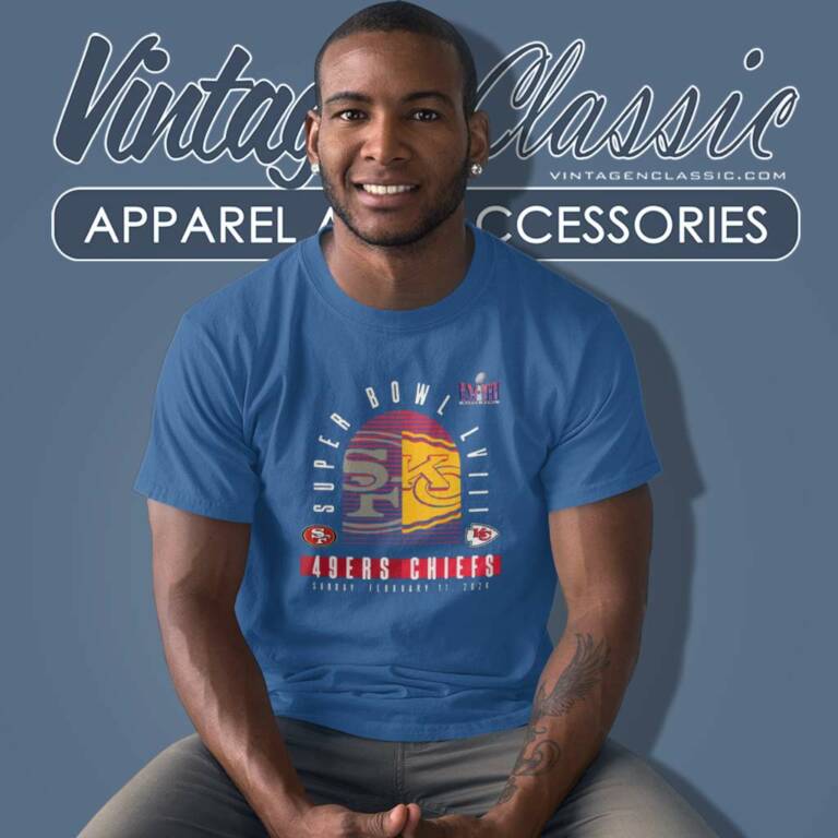 Super Bowl Lviii 49ers Vs Chiefs T Shirt Super Bowl Lviii 49ers Vs Chiefs T Shirt