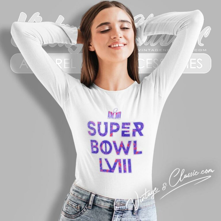 Super Bowl Lviii Essential 2024 Long Sleeve Tee Super Bowl Lviii Essential 2024 Long Sleeve Tee