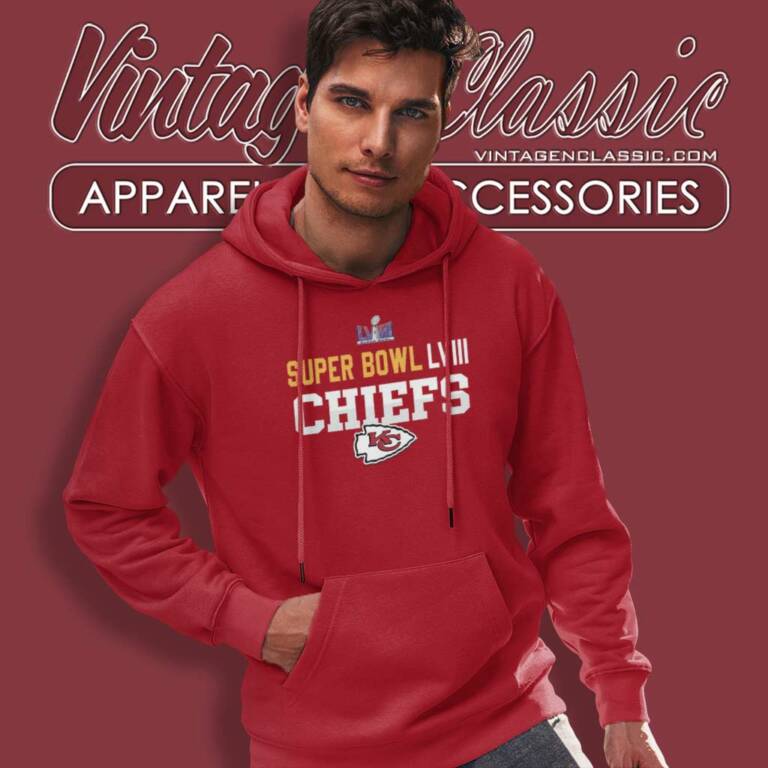 Super Bowl Lviii Kansas City Chiefs Hoodie Super Bowl Lviii Kansas City Chiefs Hoodie