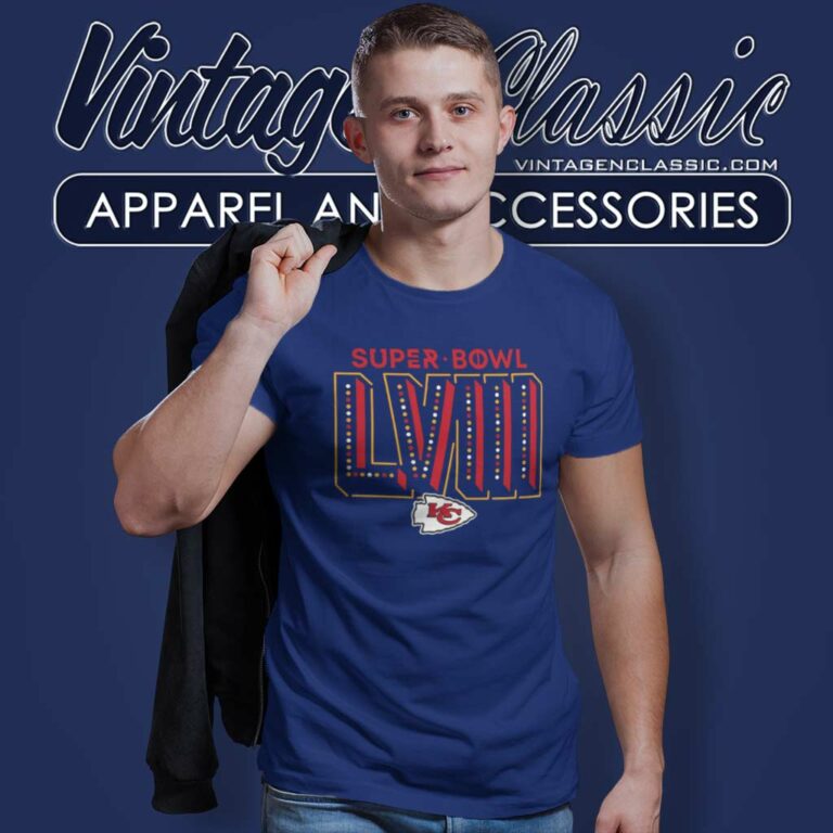 Super Bowl Lviii Kansas City Chiefs Logo T Shirt Super Bowl Lviii Kansas City Chiefs Logo T Shirt