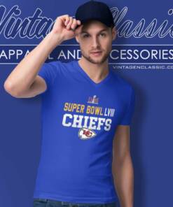 Super Bowl Lviii Kansas City Chiefs V Neck TShirt