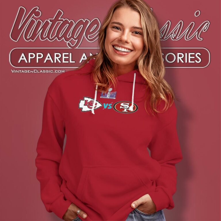 Super Bowl Lviii Kansas City Chiefs Vs San Francisco 49ers Hoodie Super Bowl Lviii Kansas City Chiefs Vs San Francisco 49ers Hoodie