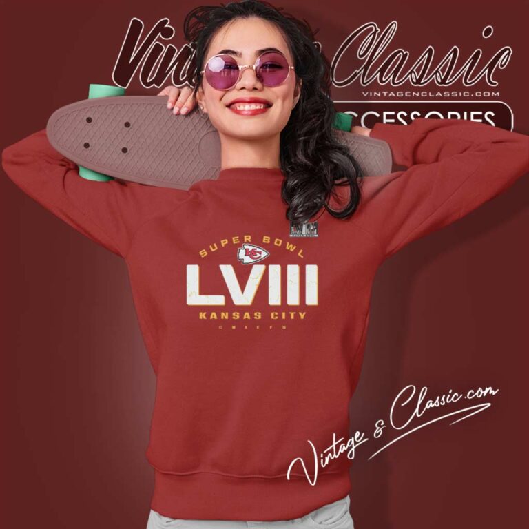 Super Bowl Lviii Kc Chiefs Sweatshirt Super Bowl Lviii Kc Chiefs Sweatshirt