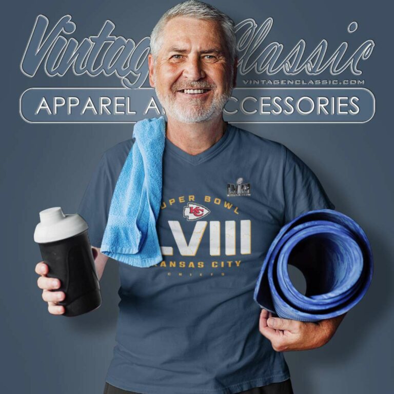 Super Bowl Lviii Kc Chiefs V Neck TShirt Super Bowl Lviii Kc Chiefs V Neck TShirt