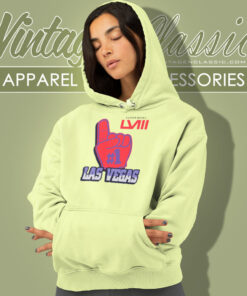 Super Bowl LVIII Las Vegas Foam Hand Shirt 6 Super Bowl Lviii Las Vegas Foam Hand Hoodie