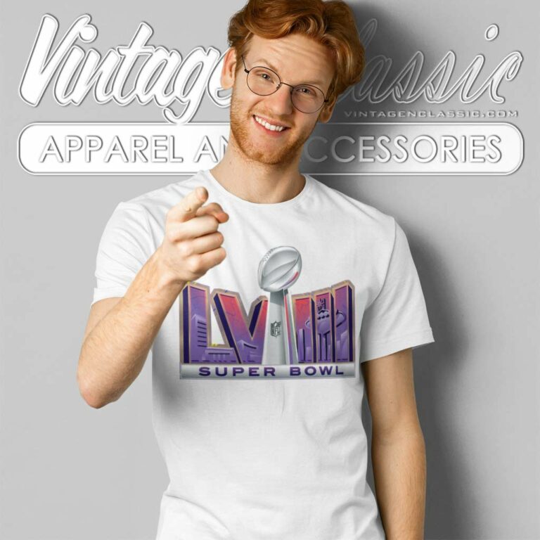 Super Bowl Lviii Logo T Shirt Super Bowl Lviii Logo T Shirt