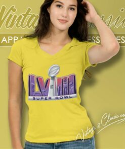 Super Bowl Lviii Logo V Neck TShirt