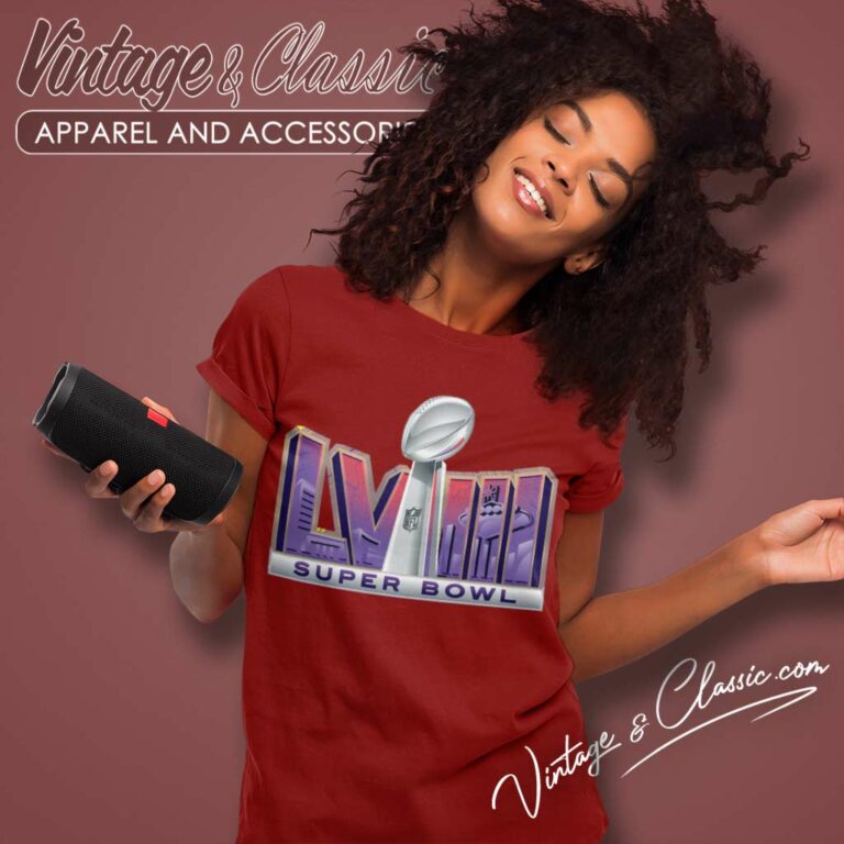 Super Bowl Lviii Logo Women TShirt Super Bowl Lviii Logo Women TShirt