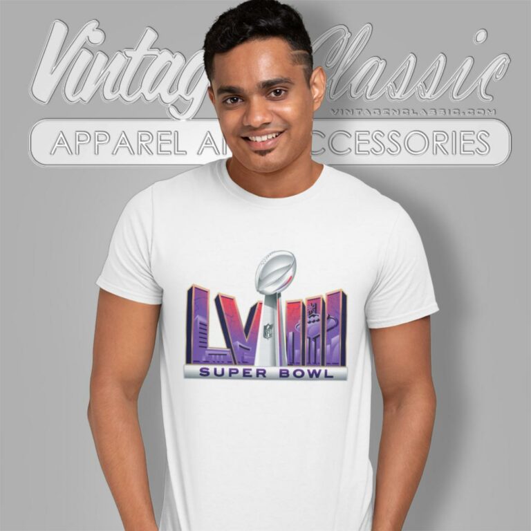 Super Bowl Lviii News Logo T Shirt Super Bowl Lviii News Logo T Shirt