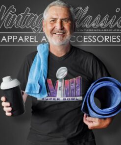 Super Bowl Lviii News Logo Shirt 5 Super Bowl Lviii News Logo V Neck TShirt