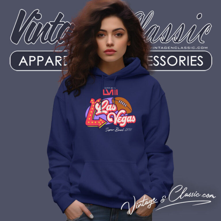 Super Bowl Lviii Purple Las Vegas Hoodie Super Bowl Lviii Purple Las Vegas Hoodie
