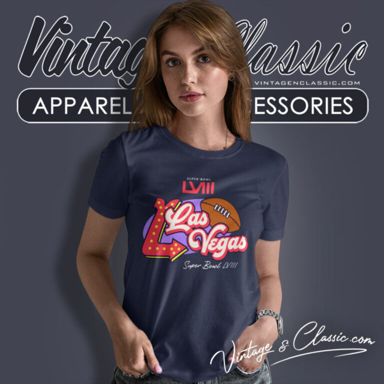 Super Bowl Lviii Purple Las Vegas Women T Shirt Super Bowl Lviii Purple Las Vegas Women T Shirt