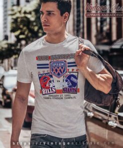 Super Bowl Xxv Buffalo Bills New York Giants T Shirt