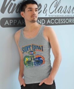 Super Bowl Xxxii Denver Broncos Green Bay Packers Shirt 5 Super Bowl Xxxii Denver Broncos Green Bay Packers Tank Top Racerback