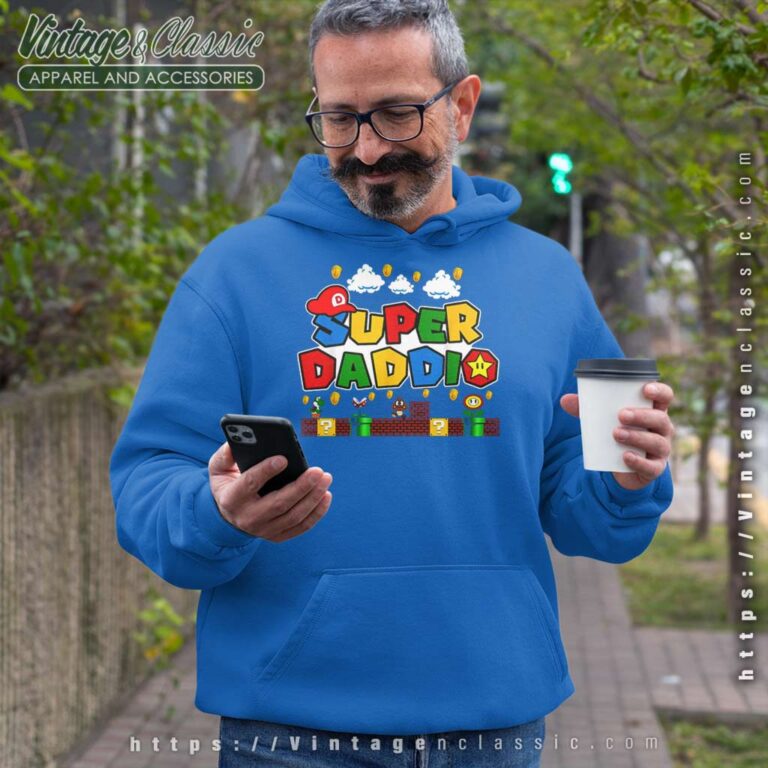 Super Daddio Funny Daddy Fathers Day Hoodie 1 Super Daddio Funny Daddy Fathers Day Hoodie 1