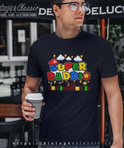 Super Daddio Funny Daddy Fathers Day Tshirt 1
