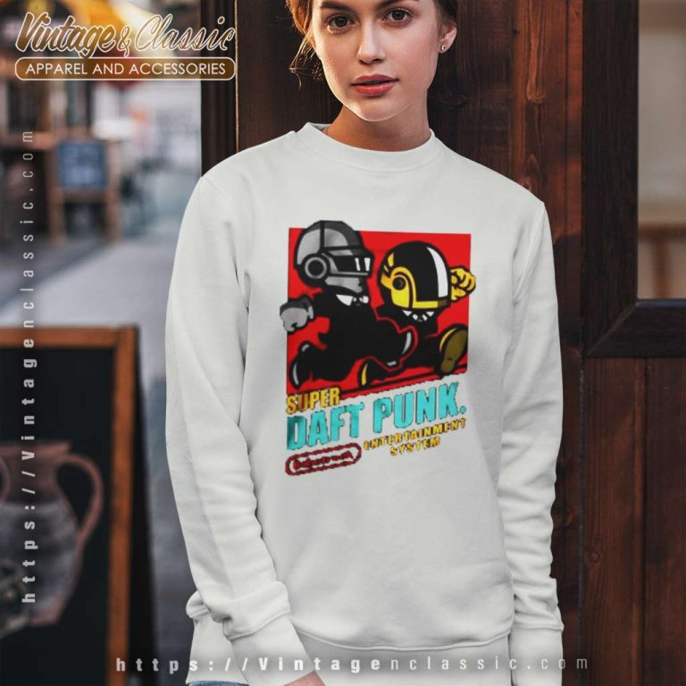 Super Daft Punk Sweatshirt Super Daft Punk Sweatshirt