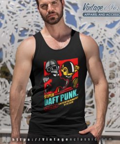 Super Daft Punk Tank Top Racerback