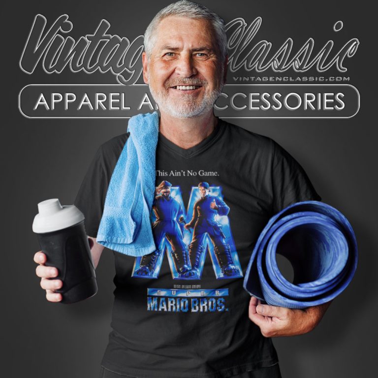 Super Mario Bros The Movie V Neck TShirt Super Mario Bros The Movie V Neck TShirt