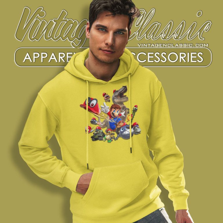 Super Mario Odyssey Hoodie Super Mario Odyssey Hoodie