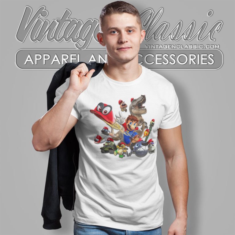Super Mario Odyssey T Shirt Super Mario Odyssey T Shirt