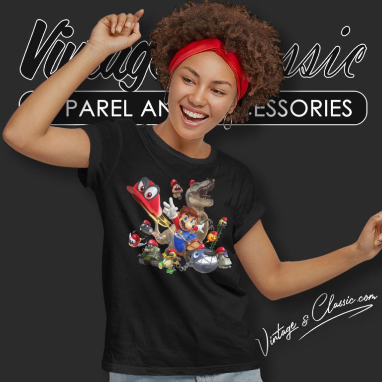 Super Mario Odyssey Women T Shirt Super Mario Odyssey Women T Shirt