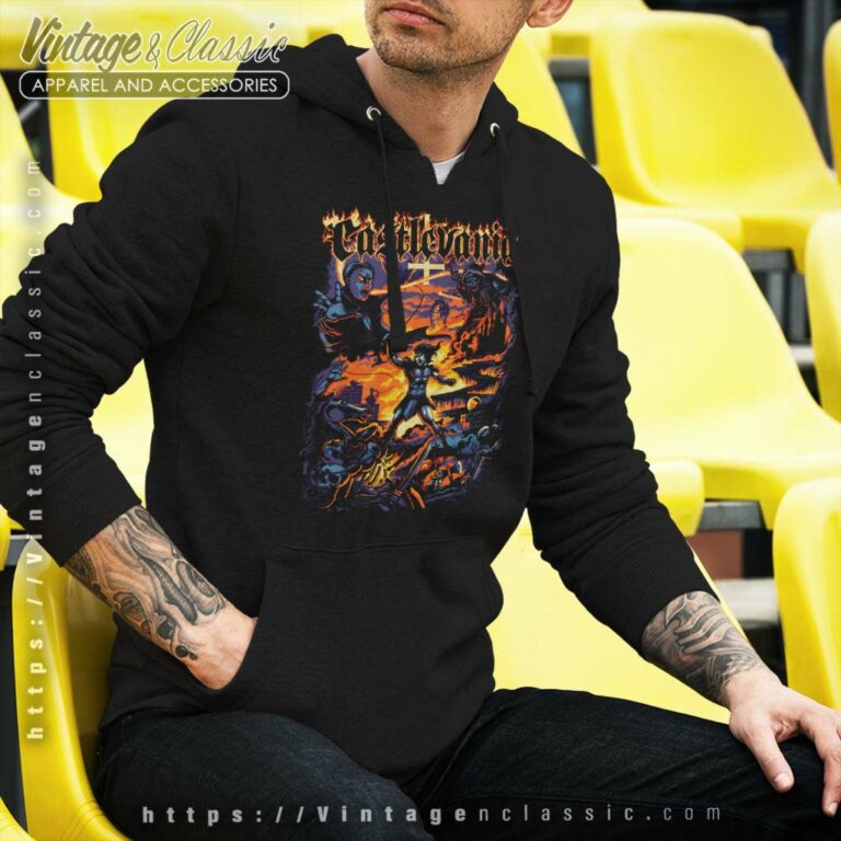 Super Metalvania Castlevania Game Hoodie Super Metalvania Castlevania Game Hoodie