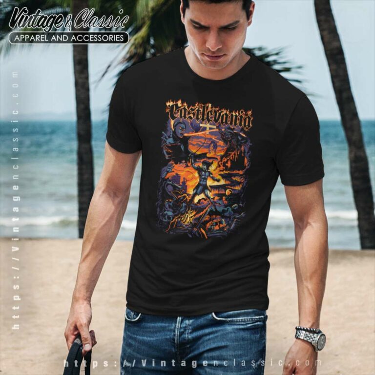 Super Metalvania Castlevania Game tshirt Super Metalvania Castlevania Game tshirt
