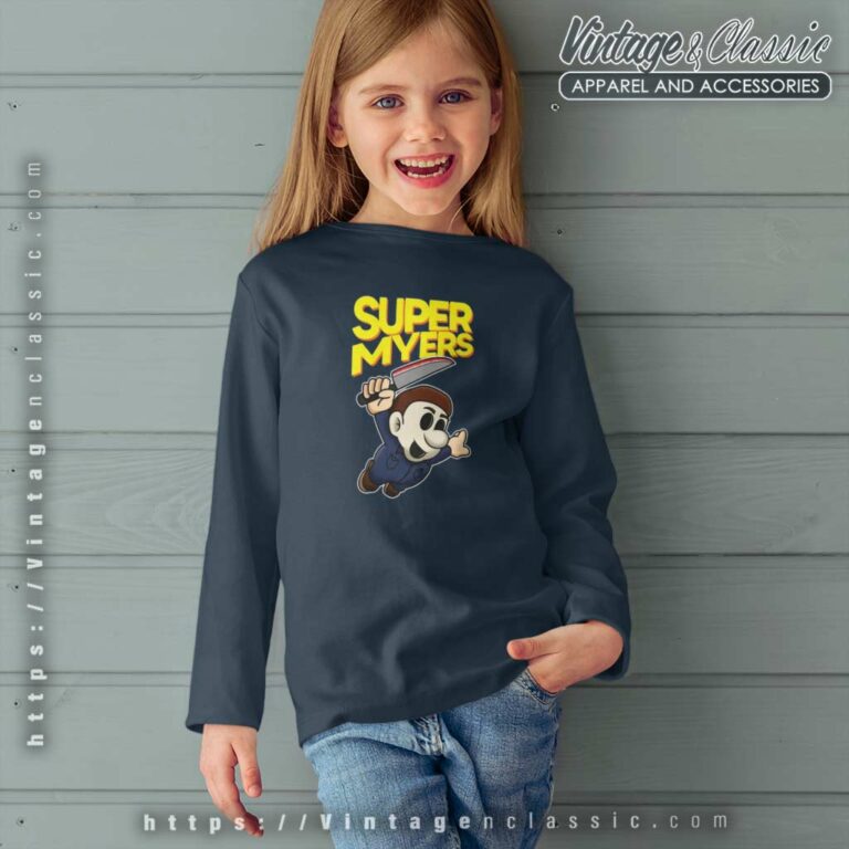 Super Michael Myers Halloween kids Longsleeves Super Michael Myers Halloween kids Longsleeves